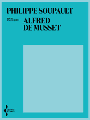 cover image of Alfred de Musset
